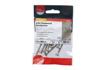 Timco Solo Countersunk Woodscrews - 5.0 x  60mm (10pcs)