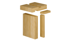 Pine 32mm Door Lining Set - 115mm