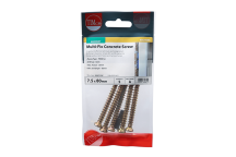 Timco Multi-Fix Concrete Screws - 7.5 x  60mm (6pcs)