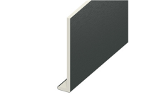 uPVC Square Capping Fascia Board  9 x 228 x 5000mm - Anthracite Grey