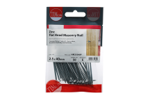 Timco Masonry Nails Zinc - 2.5 x 40mm ( 50pcs)