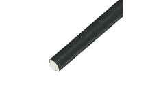 uPVC Quadrant 12mm x 5m - Black