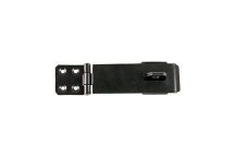 Timco Safety Hasp-Staple Black - 3\"