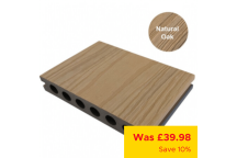 Composite Prime Dual Decking 3.6m - Oak / Slate