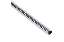 25mm Round Multi-Purpose Rail 2.4m - Chrome