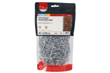 Timco Round Wire Nails Galvanised -  40 x 2.65mm (1kg)