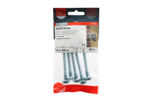 Timco Coach Screws Hex Head Silver  - 8.0 x 80mm (5pcs)