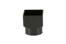 Squarestyle Square To Round Adaptor Black