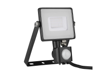 Floodlight PIR 30W 2400lm  - Black