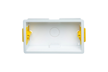 Double Gang Cavity Wall Box - 35mm