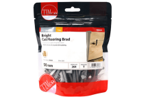 Timco Cut Flooring Brads Bright - 50mm (1kg)