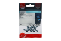 Timco Wing Nut -  M6 (6pcs)