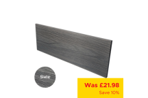 Composite Prime Dual Fascia Board - Slate