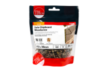 Timco Solo Countersunk Woodscrews - 4.0 x  30mm (430pcs)