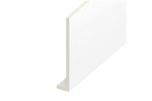 uPVC Square Capping Fascia Board  9mm x 250mm x 5m - White