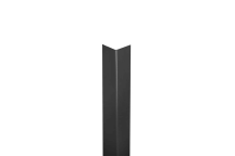 uPVC Rigid Angle 25 x 25mm - Black