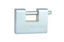 Timco Armoured Rectangular Padlock - 90mm