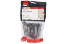 Timco Round Wire Nails Bright - 100 x 4.50mm (1kg)