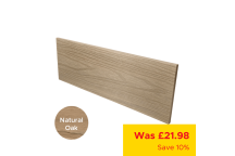 Composite Prime Dual Fascia Board - Natural Oak