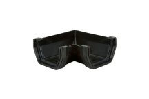 Squarestyle Gutter Angle -  90° Black