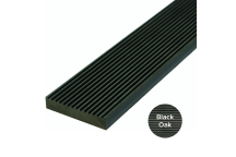 Composite Prime 3D Fascia Board - Black Oak