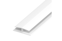 uPVC H Trim 5m - White