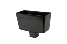 Industrial Rainwater Head Black