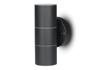 Up & Down Wall Light Body Only - Matt Black