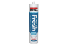 Soudal Stay Fresh Sanitary Silicone - Clear 290ml