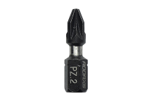 Timco Addax X6 Impact Driver Bits Pozi - No.2 x 25mm (10pcs)