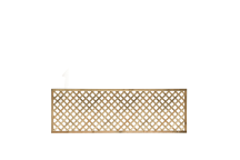 Square Top Diamond Trellis - 1.83 x 0.6m