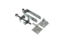 Timco Adjustable Hinge Set With Plate - 600mm