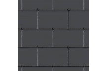 Cembrit Jutland 4mm Roofing Slate Black - 600 x 300mm