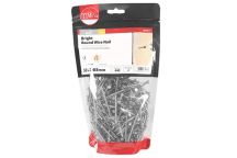 Timco Round Wire Nails Bright -  50 x 2.65mm (1kg)