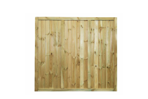 Tongue & Groove Flat Top Fence Panel - 1.22m x 1.83m (4 x 6\')