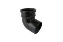 Industrial Single Socket Bend - 135° Black