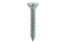 Timco Self-Tapping Pan Head Silver Screws - 6 x ½\" (20pcs)