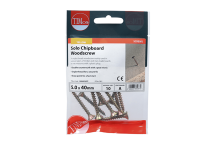 Timco Solo Countersunk Woodscrews - 5.0 x  40mm (10pcs)