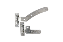 Timco Curved Rail Hinge Set HDG - 300mm (2pcs)