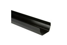 Squarestyle Gutter - 4m Black