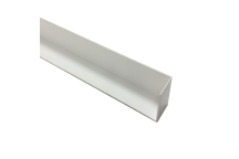 uPVC Square Fascia External Corner 300mm - White