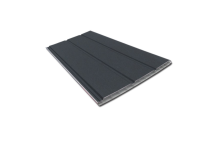 uPVC Square Capping Fascia Board  9 x 250 x 5000mm - Black