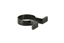 Roundstyle Downpipe Bracket Black