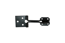 Timco Pattern Hasp & Staple Black - 6\"