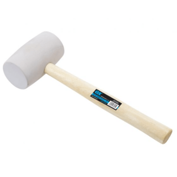 Ox Pro White Rubber Mallet - 16oz