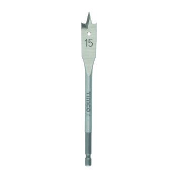 Timco Flat Wood Bit - 15.0 x 152mm