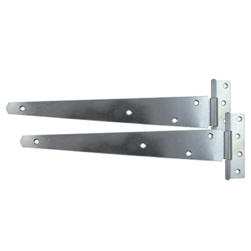 Timco Medium Tee Hinge Pair HDG - 14\"