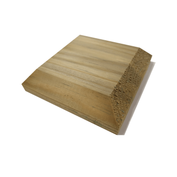 Treated Timber Post Cap Green -  96mm