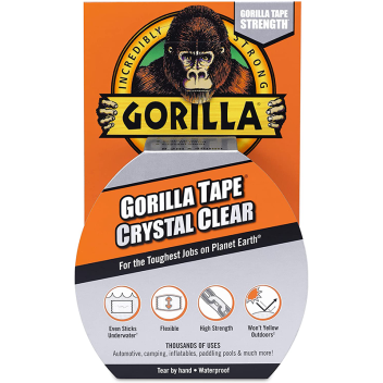 Gorilla Repair Tape 48mm x 8.2m - Clear