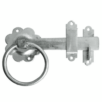 Timco Ring Gate Latch Plain HDG - 6\"